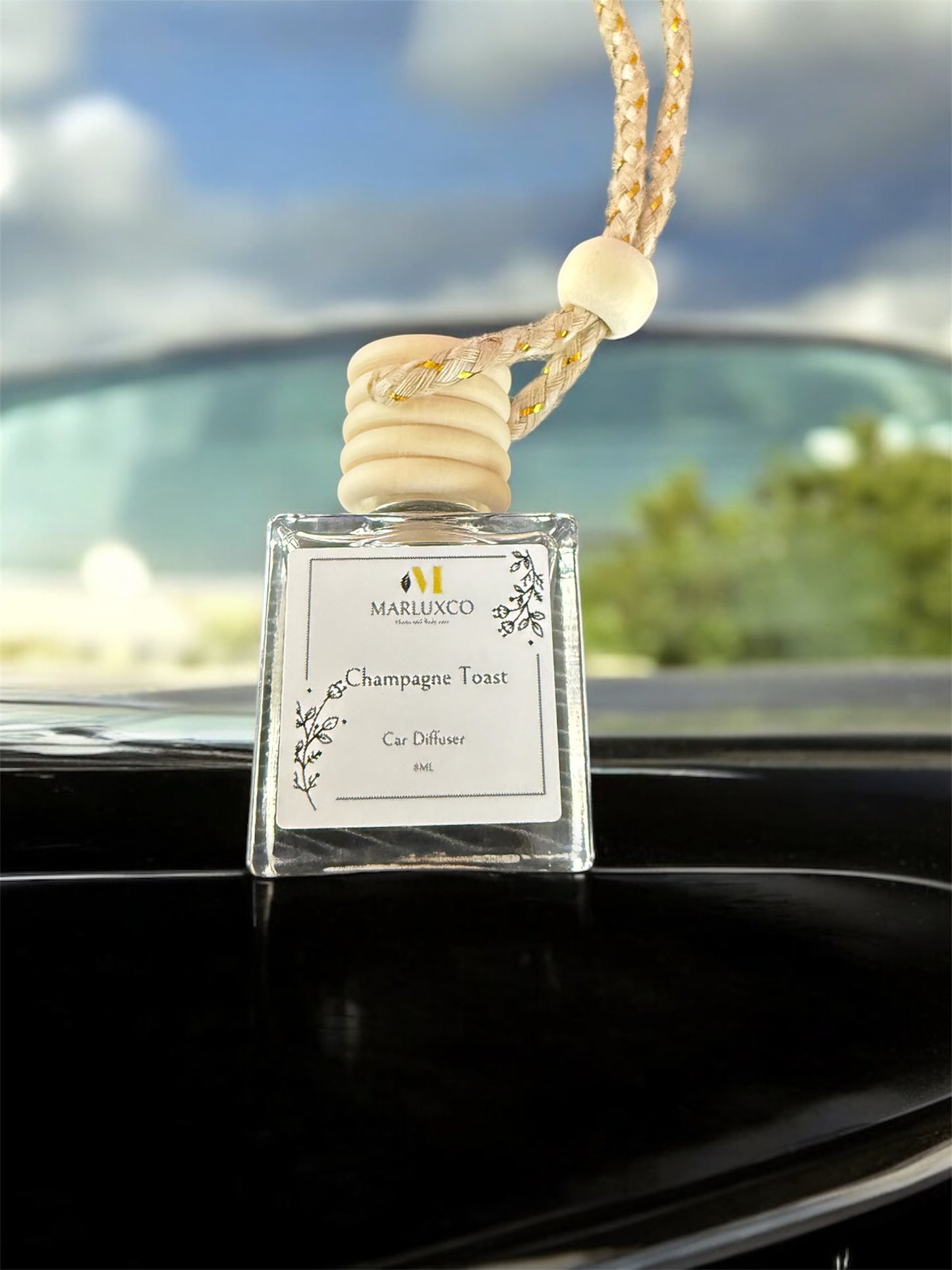 Champagne Toast Car Diffuser
